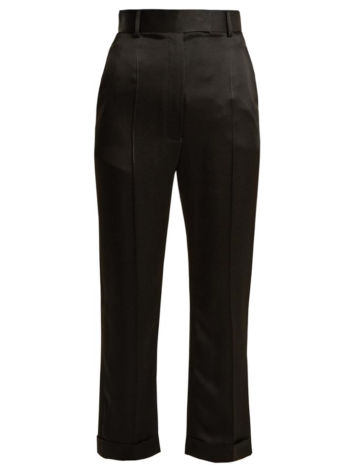Haider Ackermann Kuiper High-rise Satin Trousers