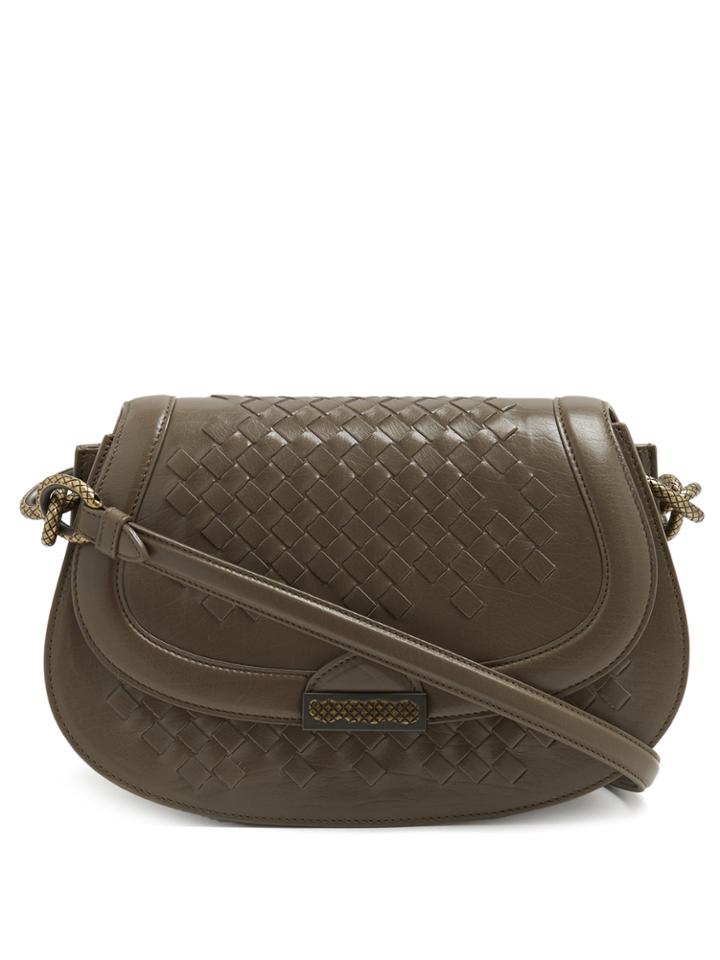 Bottega Veneta Umbria Intrecciato Leather Shoulder Bag