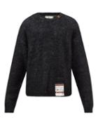 Mihara Yasuhiro - Oversized Distressed Sweater - Mens - Black
