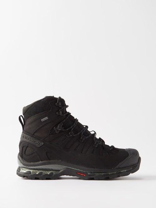 Salomon - Quest Gtx Advanced Mesh And Nubuck Boots - Mens - Black