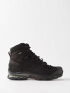 Salomon - Quest Gtx Advanced Mesh And Nubuck Boots - Mens - Black