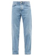 Tom Wood - Sting Tapered-leg Jeans - Mens - Light Blue