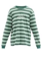 Matchesfashion.com Noon Goons - Jamala Cotton-jersey Long-sleeved T-shirt - Mens - Green