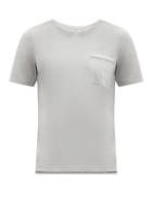 Matchesfashion.com Lahgo - Restore Cotton-blend Pyjama T-shirt - Mens - Grey