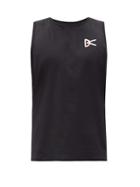 Matchesfashion.com District Vision - Air Wear Logo-print Perforated-jersey Tank Top - Mens - Black