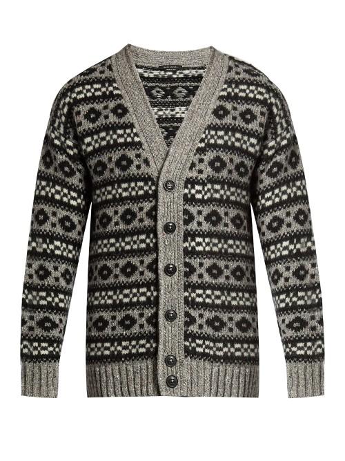 Marc Jacobs Oversized Icelandic-knit Cardigan