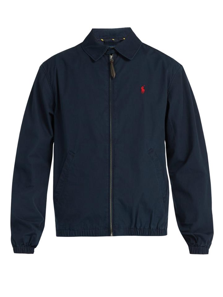 Polo Ralph Lauren Logo-embroidered Cotton Jacket