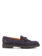Matchesfashion.com John Lobb - Callington Suede Loafer - Mens - Navy
