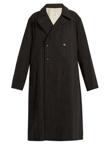 Chimala Double-breasted Wool-blend Tweed Coat