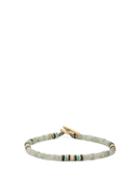 Matchesfashion.com M Cohen - Labradorite, Turquoise, Diamond & Gold Bracelet - Mens - Multi