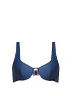 Matchesfashion.com Bower - Vreeland Bikini Top - Womens - Blue