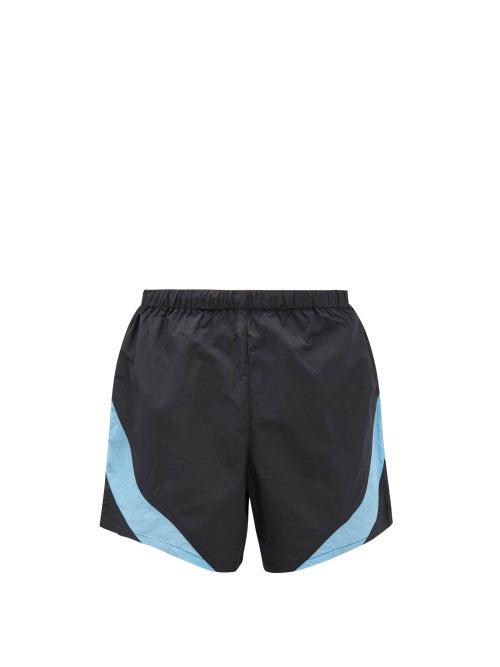7 Days Active - Basketball Shell Shorts - Mens - Black Blue