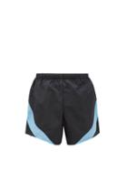 7 Days Active - Basketball Shell Shorts - Mens - Black Blue