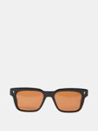 Jacques Marie Mage - Molino Rectangle-frame Acetate Sunglasses - Womens - Brown Multi