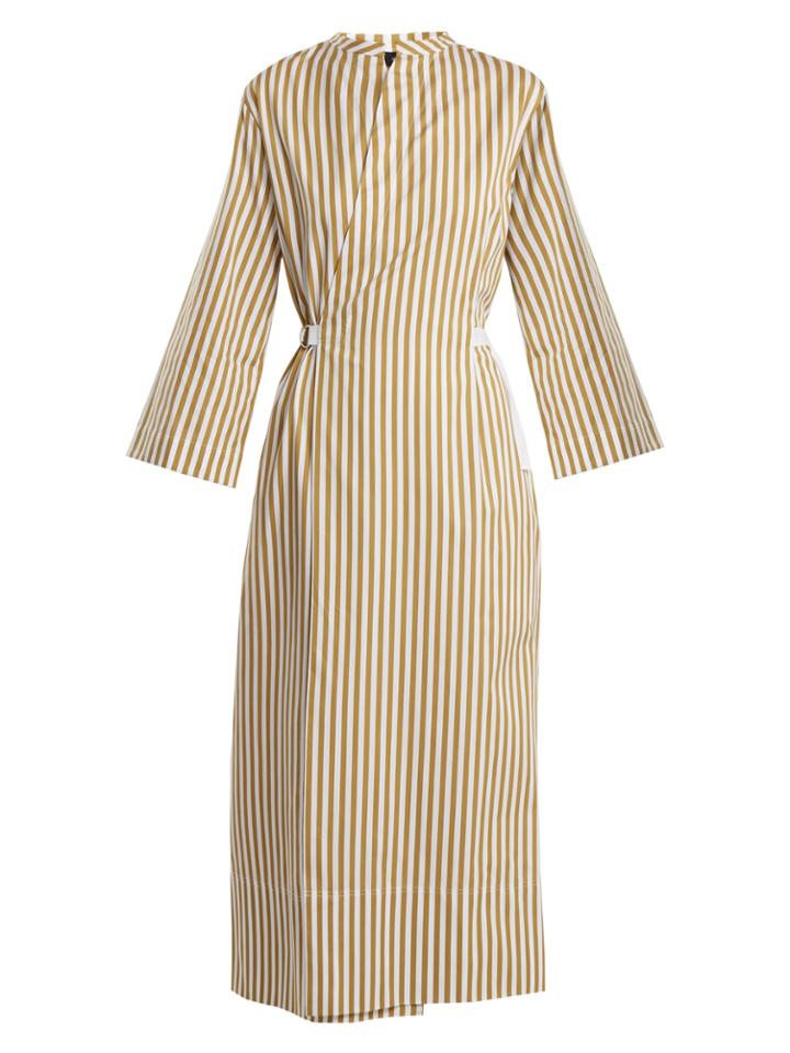 Joseph Laury Striped Cotton Dress