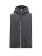 Ladies Rtw Jil Sander - Hooded Recycled-fibre Down Gilet - Womens - Black