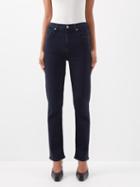 Citizens Of Humanity - Daphne High-rise Straight-leg Jeans - Womens - Dark Denim