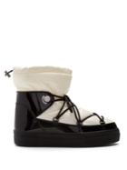 Moncler Ynnaf Nylon And Patent-leather Aprs-ski Boots