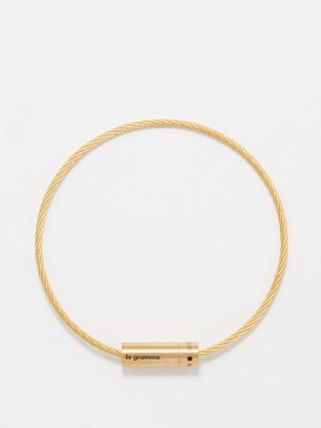 Le Gramme - 11g 18kt Gold Bracelet - Mens - Yellow Gold
