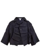 Matchesfashion.com Issey Miyake - Press Creased Jacket - Womens - Navy