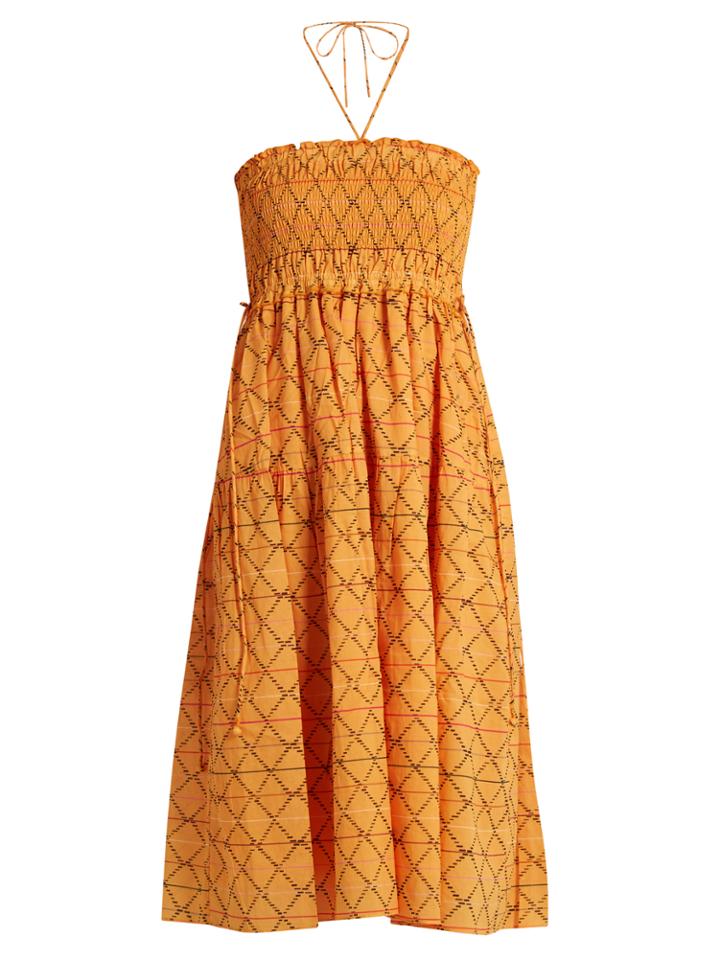 Apiece Apart Nueva Nambe Smocked-cotton Dress