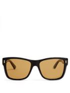 Gucci Rectangular-frame Acetate Sunglasses