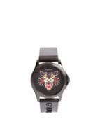 Matchesfashion.com Gucci - Gg Timeless Angry Cat Watch - Mens - Green Multi
