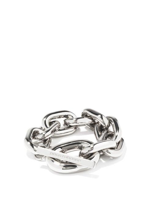 Matchesfashion.com Paco Rabanne - Xl Link Metal Bracelet - Womens - Silver