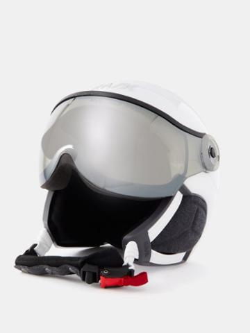 Kask - Chrome Visor Ski Helmet - Mens - White Silver