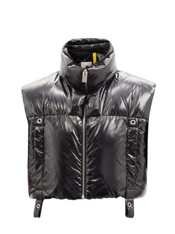 6 Moncler 1017 Alyx 9sm - Fraxinus Down Gilet - Mens - Black