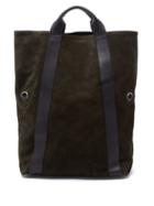 Matchesfashion.com Ann Demeulemeester - Suede And Leather Tote Bag - Mens - Black Multi