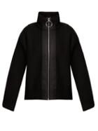 Matchesfashion.com Paco Rabanne - Ribbed Knit Wool Jacket - Womens - Black