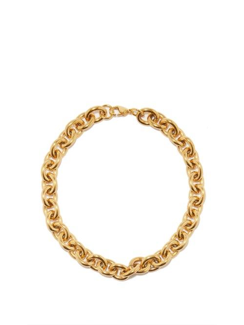 Ladies Jewellery Fallon - Alexandria 18kt Gold-plated Necklace - Womens - Gold
