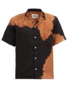 Matchesfashion.com Noma T.d. - Tie Dye-print Short-sleeved Shirt - Mens - Black