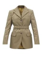 Officine Gnrale - Erica Single-breasted Padded Jacket - Womens - Khaki