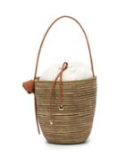Matchesfashion.com Cesta Collective - Lunchpail Sisal Woven Bucket Bag - Womens - Tan Multi