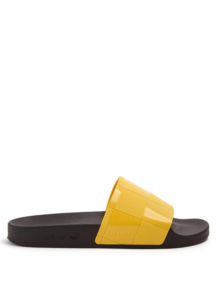 Raf Simons X Adidas Checkerboard Rubber Slides