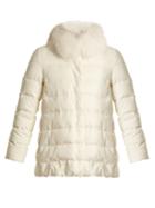 Herno Quilted Silk And Cashmere-blend Down Jacket