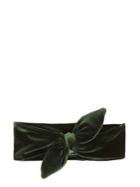 House Of Lafayette Knotted-bow Velvet Headband