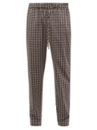 Matchesfashion.com Hanro - Checked Cotton Poplin Pyjama Trousers - Mens - Multi