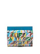 Fendi - Ff Fisheye-print Leather Wallet - Womens - Multi