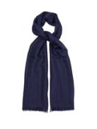 Matchesfashion.com Weekend Max Mara - Globale Scarf - Womens - Navy