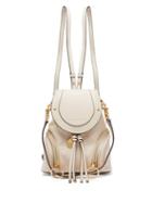 Matchesfashion.com See By Chlo - Olga Grained Leather Backpack - Womens - Cream