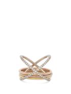 Matchesfashion.com Charlotte Chesnais Fine Jewellery - Xxo Diamond & 18kt Gold Ring - Womens - Gold