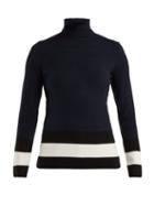 Matchesfashion.com Fusalp - Ubac Roll Neck Sweater - Womens - Navy Multi