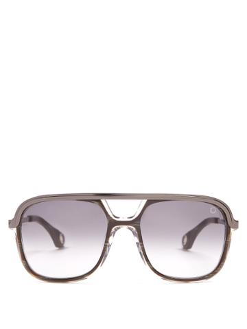 Blake Kuwahara Foster Aviator Acetate Sunglasses