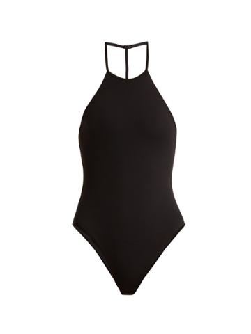 Dos Gardenias Superstar Halterneck Swimsuit