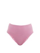 Matchesfashion.com Matteau - The High Waist Bikini Briefs - Womens - Pink