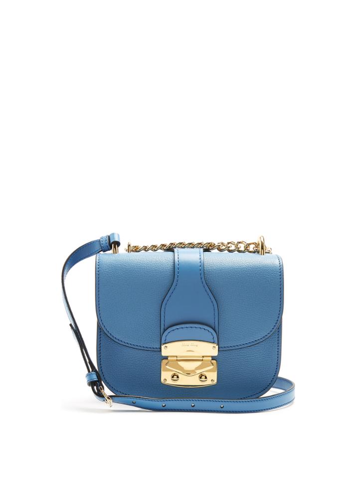 Miu Miu Chain-strap Leather Cross-body Bag