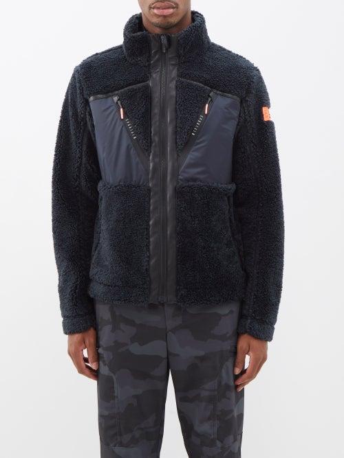 Sportalm - High-neck Polar-fleece Jacket - Mens - Grey